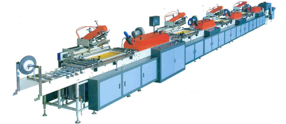 Multicolor Screen Printing Machine