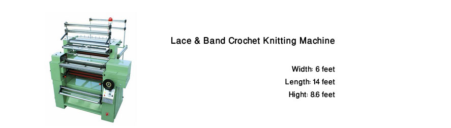 Lace & Band Crochet Knitting machine